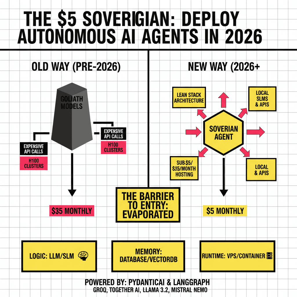 The $5 Sovereign: A Beginner’s Guide to Deploying Autonomous AI Agents in 2026