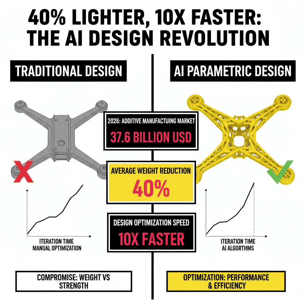 AI Parametric Design for 3D-Printable Electronics