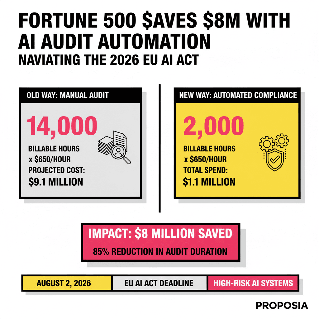 Navigating the 2026 AI Audit: How a Fortune 500 Saved $8M