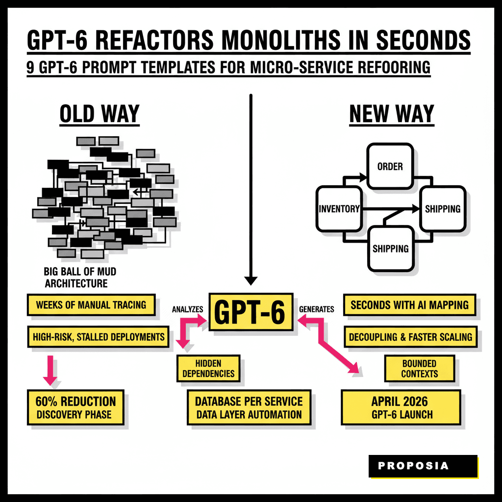 9 GPT-6 Prompt Templates for Micro-Service Refactoring