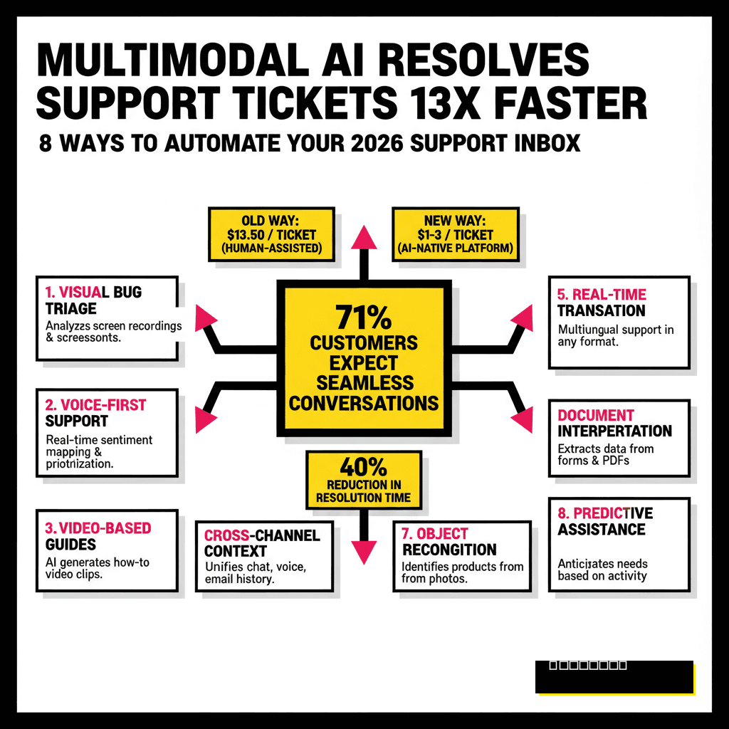 8 Ways to Use Multimodal AI for Support Automation (2026)
