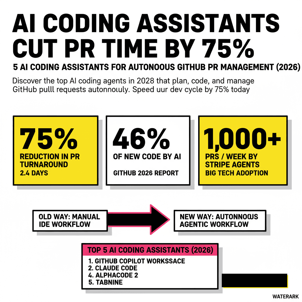 5 AI Coding Assistants for Autonomous GitHub PR Management (2026)