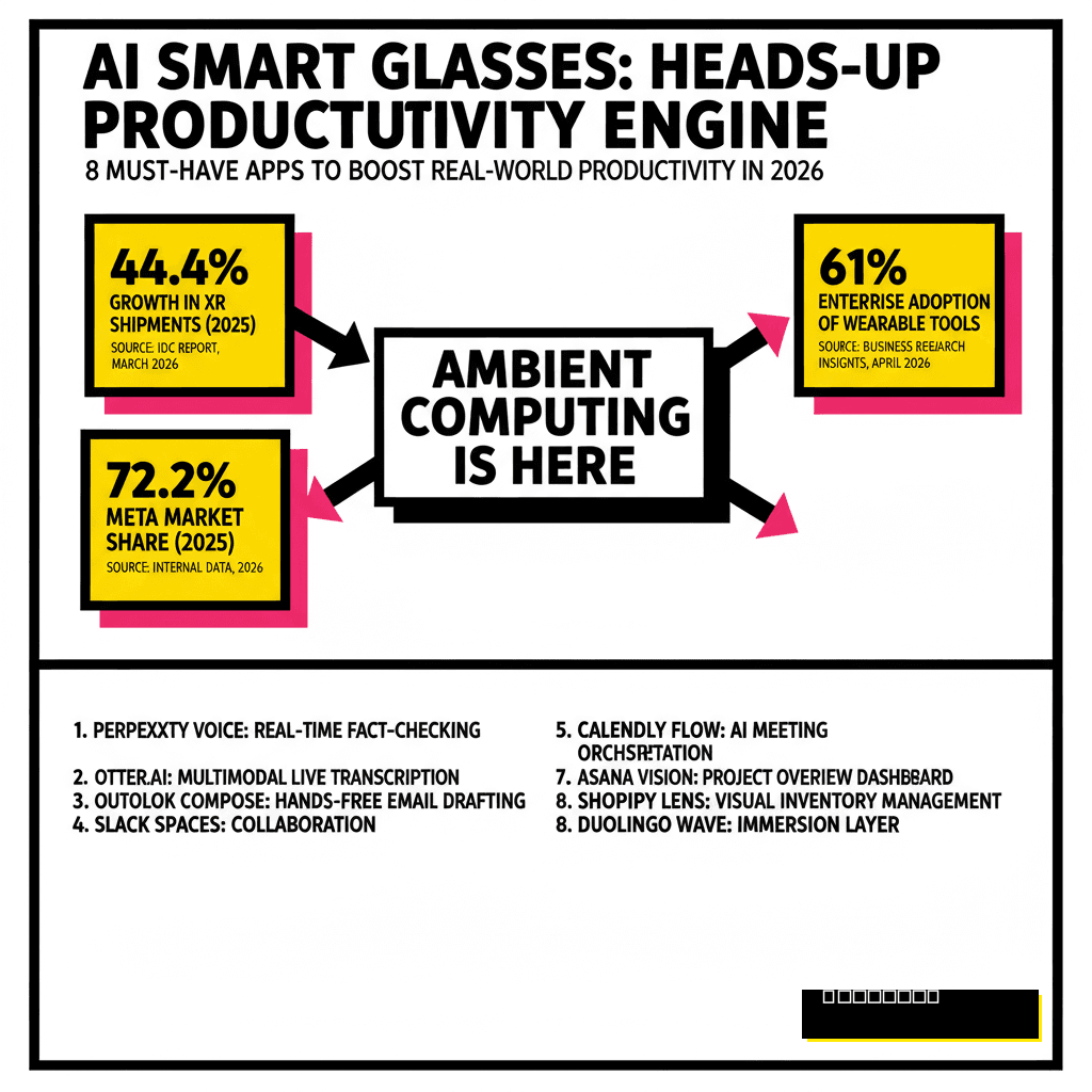 8 Must-Have Apps for Your AI Smart Glasses to Boost Real-World Productivity