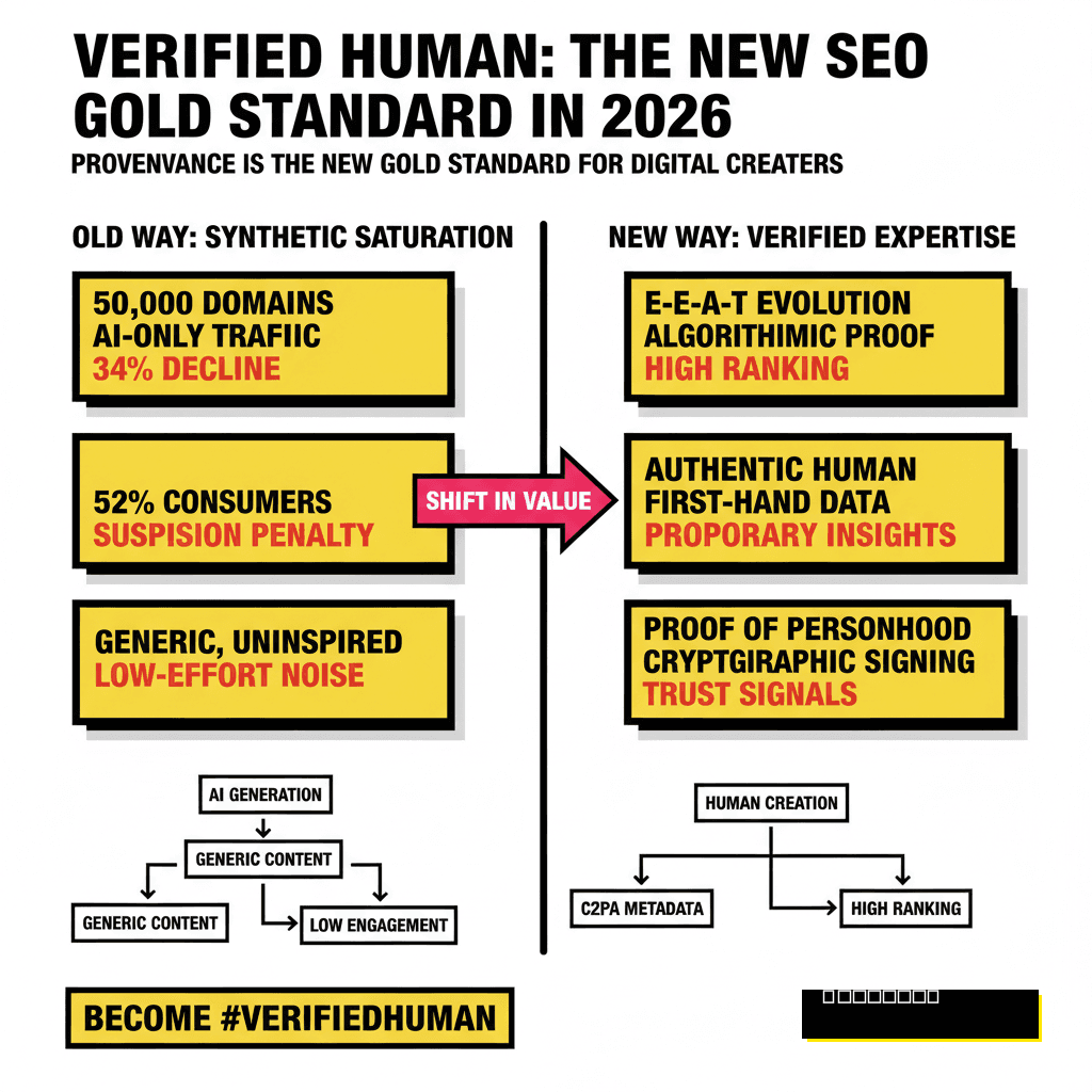 Verified Human: The New SEO Gold Standard in 2026