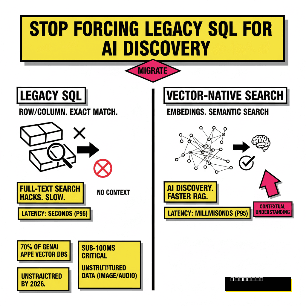 Migrating SQL to Vector-Native Search: A Developer's Guide