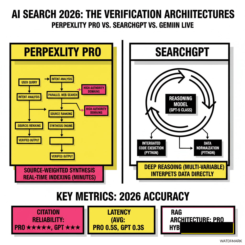 Perplexity Pro vs. SearchGPT vs. Gemini Live: 2026 Accuracy Guide