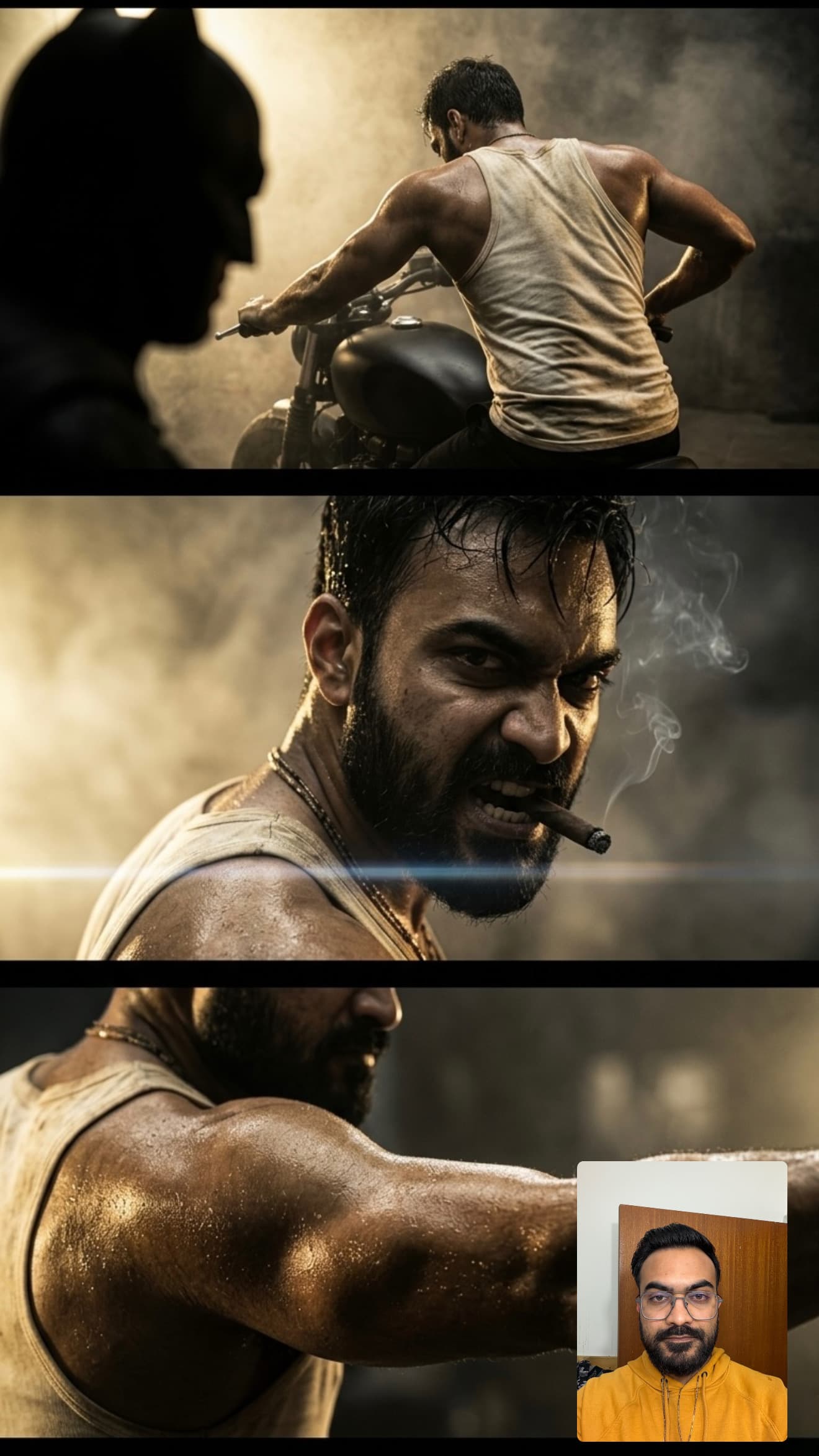 Preview for prompt: Zack Snyder Style Character Photography | Cinematic Lighting